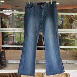 Mudd Vintage 90s Bootcut Jeans Mid Rise Slim Tagged 14 1/2 Boho Grunge Girlie